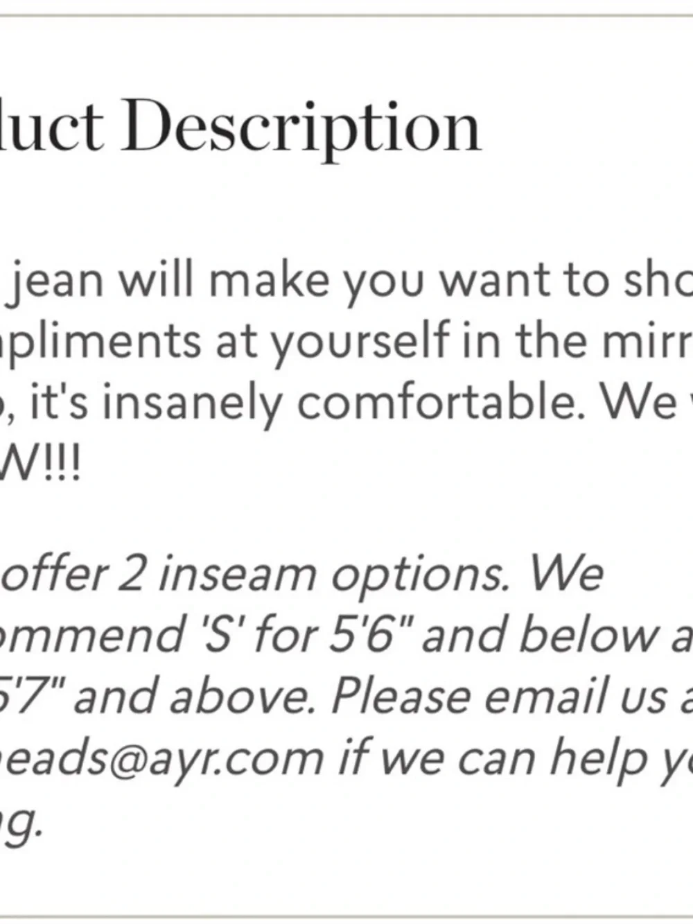 AYR Secret Sauce jeans - Picture 7 of 9